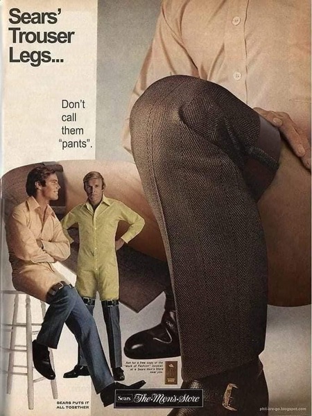 Trouser legs?